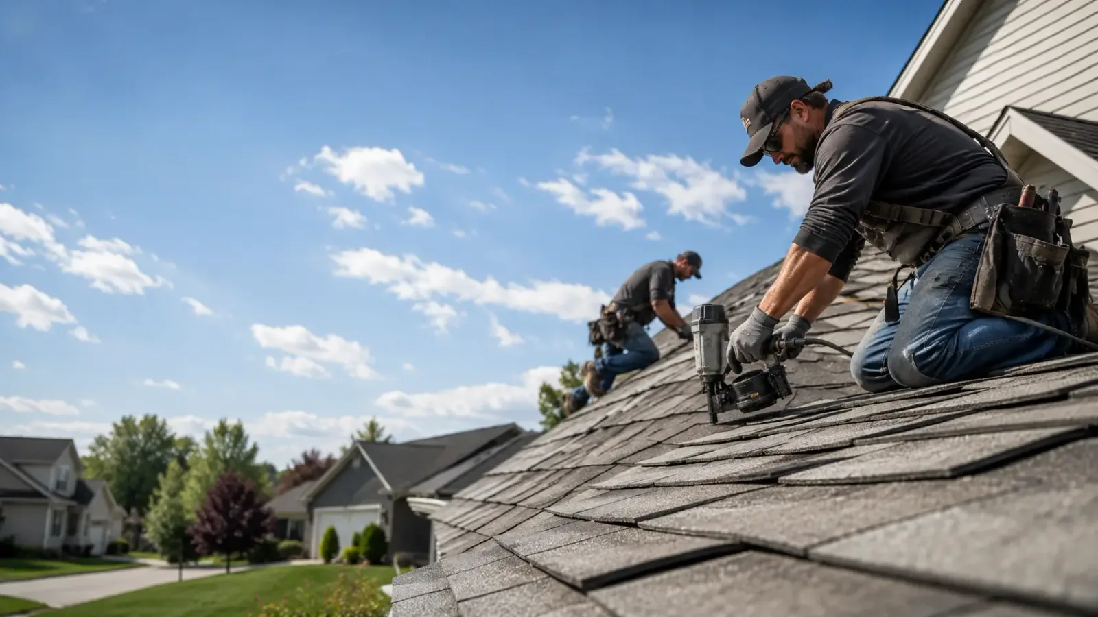 Storm Damage Roof Repair in Albion, IL near me